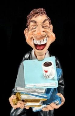 Funny Job Figur - Steuerberater -Charaktermodell Geschäft 6788 10 funny job steuerberater 10 1280x1280