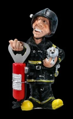 Funny Job Figur - Feuerwehrmann Mit Flaschenöffner