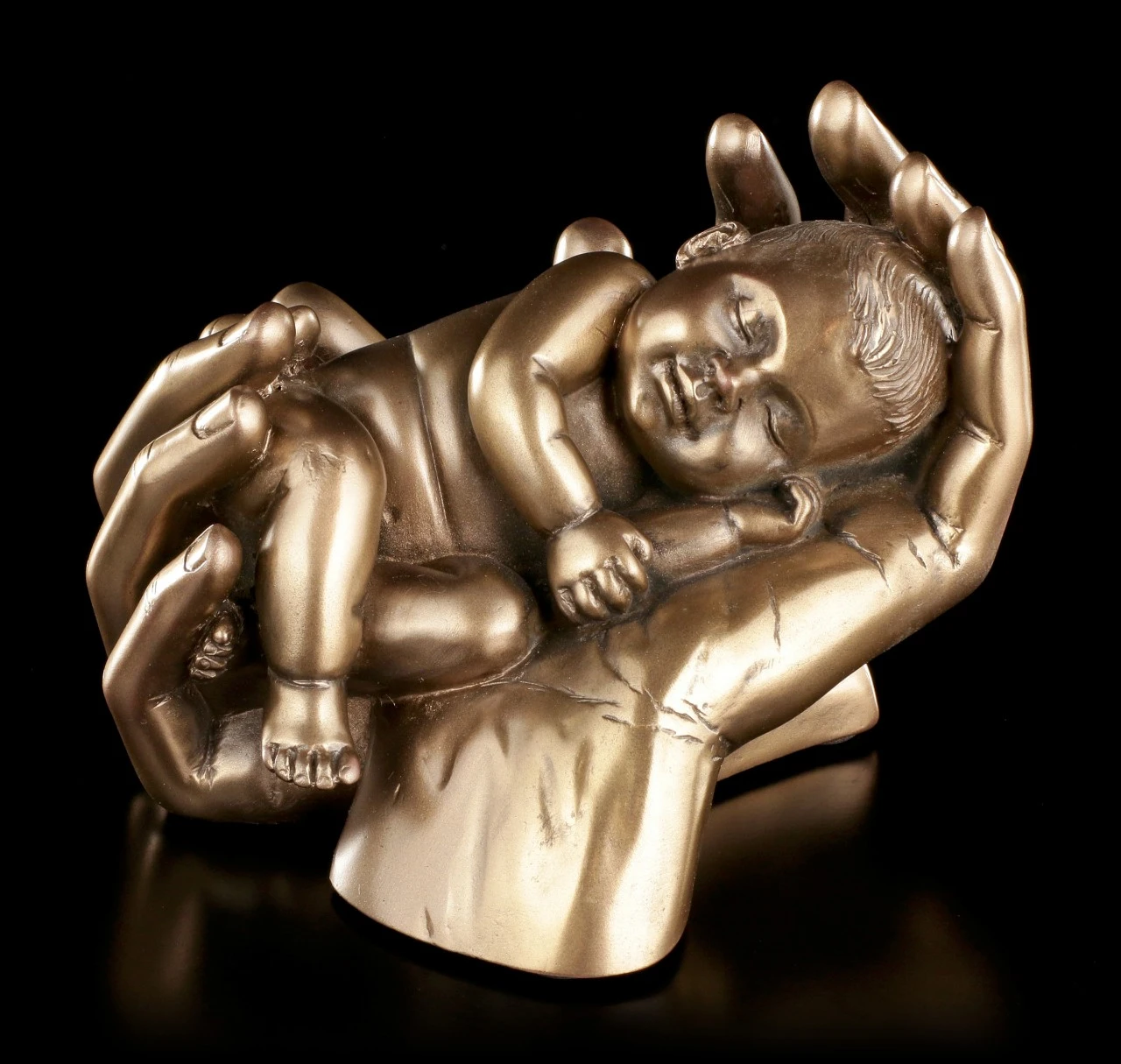 Baby Figur In Händen - Sweet Dreams - Love Is Blue 4 Baby Figur In Händen - Sweet Dreams - Love Is Blue – Bild 2