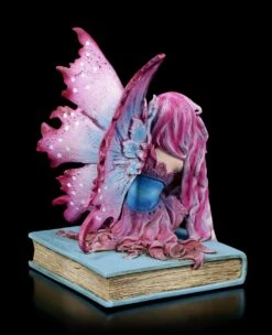 Elfen Figur - Book Fairy -Charaktermodell Geschäft Book Fairy Figur Elfe Jasmin Auf Buch Sitzend 3 1280x1280