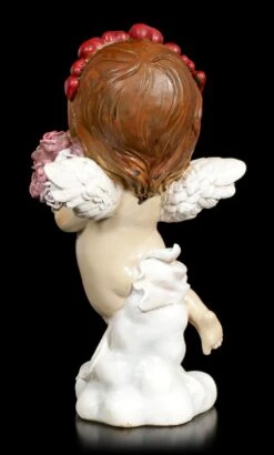 Cherub Figur - Kleiner Engel Mit Blumenstrauß -Charaktermodell Geschäft Cherub Figur Kleiner Engel Mit Blumenstrauss 3 1280x1280