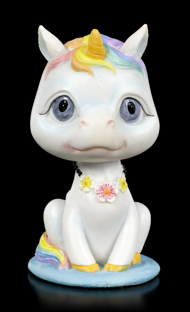 Einhorn Wackelkopf Figur 4 Einhorn Wackelkopf Figur – Bild 2
