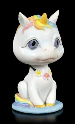 Einhorn Wackelkopf Figur