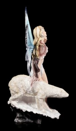 Elfen Figur - Milaileé Mit Eisbär -Charaktermodell Geschäft Elfe Eisbaer 3 1280x1280