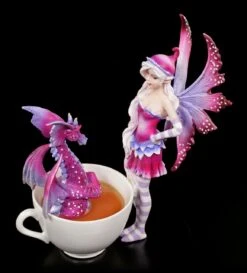 Elfen Figur Mit Tasse - Cup Fairy With Dragon -Charaktermodell Geschäft Elfe Tasse Drache 6 1280x1280