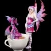 Elfen Figur Mit Tasse - Cup Fairy With Dragon -Charaktermodell Geschäft Elfe Tasse Drache 1280x1280
