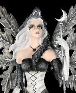 Elfen Figur Mit Wolf - Wächter Des Mondes Groß -Charaktermodell Geschäft Elfe Waechter Mond 10 1280x1280