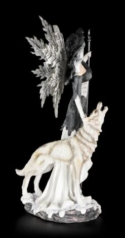 Elfen Figur Mit Wolf - Wächter Des Mondes Groß -Charaktermodell Geschäft Elfe Waechter Mond 6 1280x1280