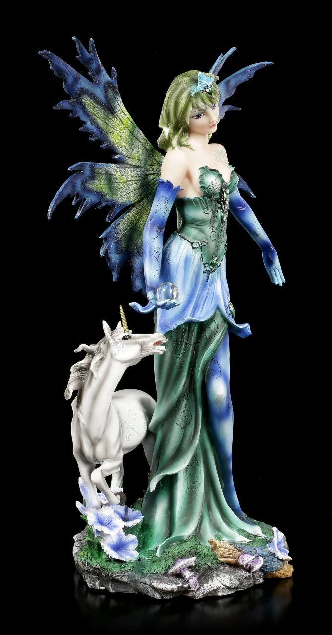 Elfen Figur - Anra Mit Einhorn 4 Elfen Figur - Anra Mit Einhorn – Bild 2