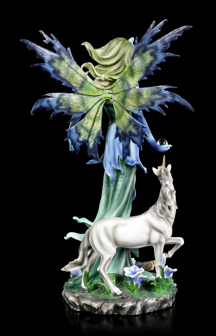 Elfen Figur - Anra Mit Einhorn 5 Elfen Figur - Anra Mit Einhorn – Bild 3