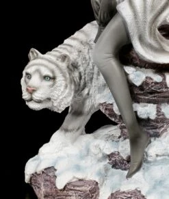 Elfen Figur - Kassandra Mit Tiger -Charaktermodell Geschäft Elfen Figur Dark Fairy Mit Wolf 7 1280x1280