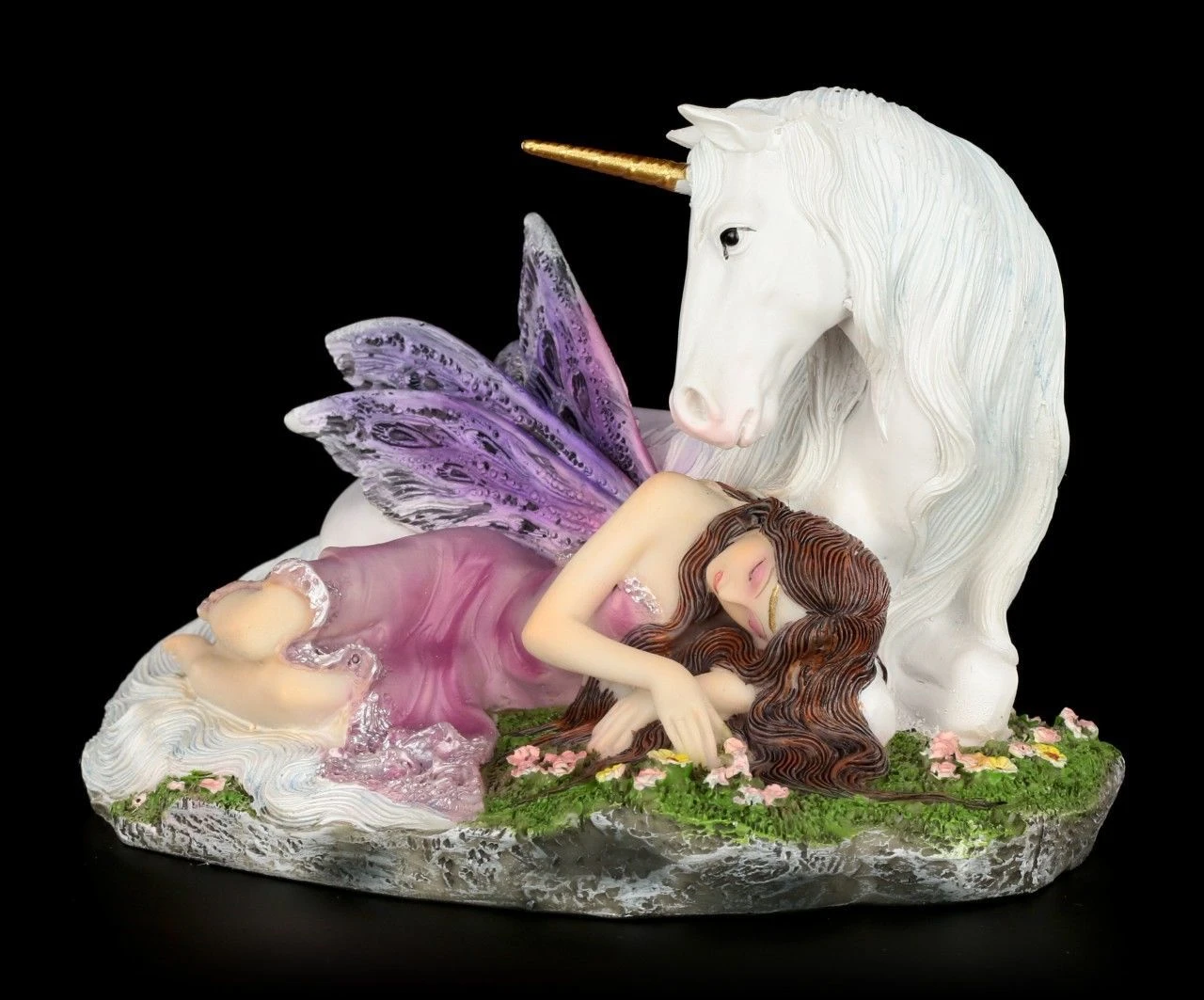 Elfen Figur - Euone Schläft Bei Einhorn 5 Elfen Figur - Euone Schläft Bei Einhorn – Bild 3