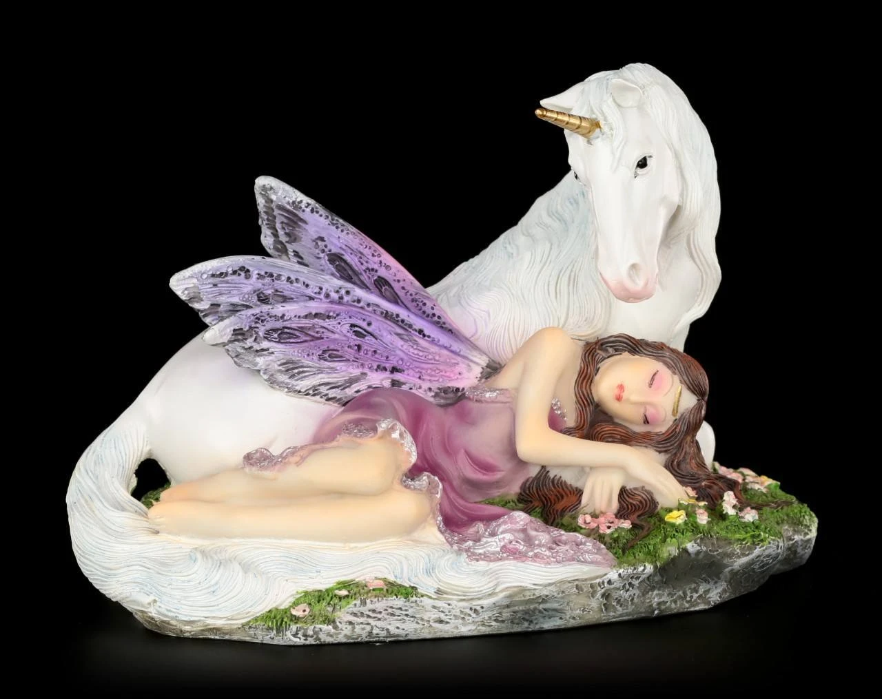 Elfen Figur - Euone Schläft Bei Einhorn 4 Elfen Figur - Euone Schläft Bei Einhorn – Bild 2