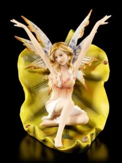 Elfen Figur - Maylea Auf Grünem Blatt