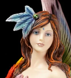 Dschungel Elfen Figur Mit Papagei -Charaktermodell Geschäft Elfen Figur Papagei 6 1280x1280