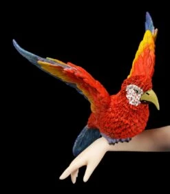 Dschungel Elfen Figur Mit Papagei -Charaktermodell Geschäft Elfen Figur Papagei 7 1280x1280