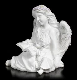 Engel Figur Mit Kind Und Buch -Charaktermodell Geschäft Engel Figur Mit Kind Und Buch 1 1280x1280