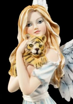 Engel Figur - Nariel Mit Tigerbabys -Charaktermodell Geschäft Engel Figur Nariel Mit Tigerbabys 5 1280x1280