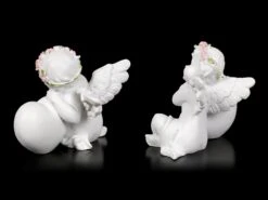 Engel Figuren - Putten Mit Herz - 2er Set 12 Engel Figuren - Putten Mit Herz - 2er Set -Charaktermodell Geschäft Engel Figuren Cherubim Mit Herz 2er Set 3 1280x1280