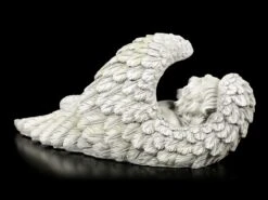 Engel Gartenfigur - Junge Schläft In Flügeln -Charaktermodell Geschäft Engel Gartenfigur Junge Schlaeft In Seinen Fluegeln 4 1280x1280