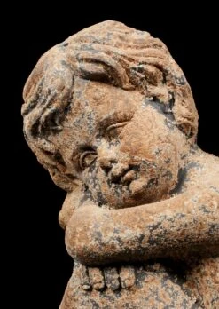 Engel Gartenfigur - Rostoptik Links -Charaktermodell Geschäft Engel Gartenfigur Kind Schlafend Links Rostoptik 5 1280x1280