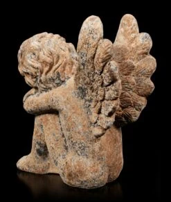 Engel Gartenfigur - Rostoptik Rechts -Charaktermodell Geschäft Engel Gartenfigur Kind Schlafend Rechts Rostoptik 4 1280x1280