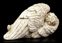 Engel Figur - Baby Eingehüllt In Flügel -Charaktermodell Geschäft Engel Schlafend 3 1280x1280