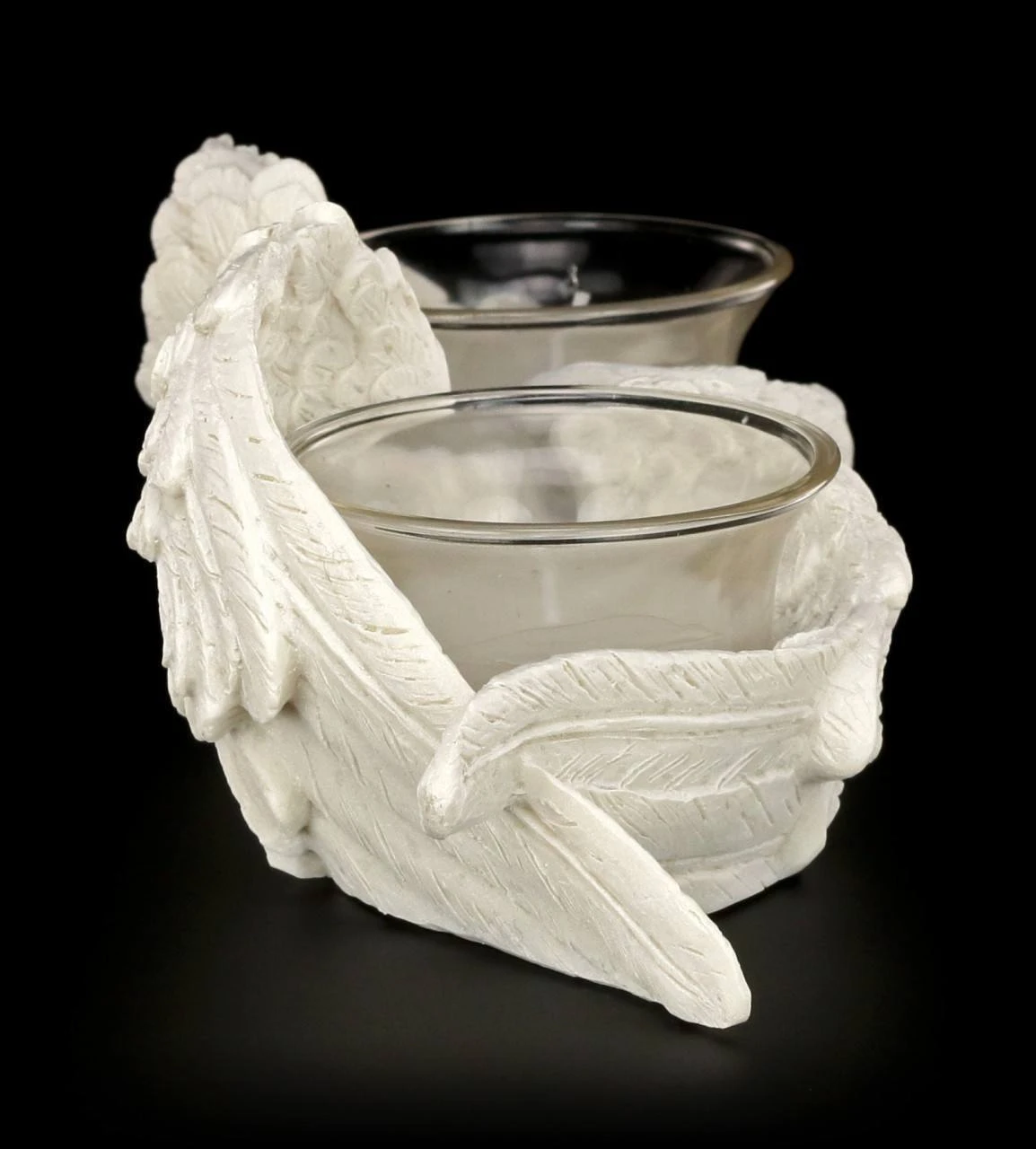 Engel Teelicht 2er Set - Engelsflügel 10 Engel Teelicht 2er Set - Engelsflügel – Bild 8