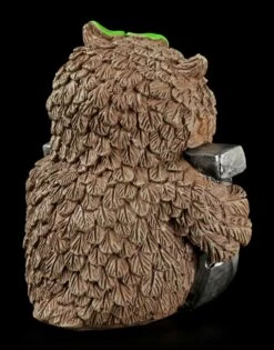 Lustige Eulen Figur - "Viel Glück" Mit Hufeisen -Charaktermodell Geschäft Eulen Figur Glueck 4 1280x1280