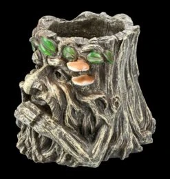 Pflanztopf - Greenman Hält Seinen Bart -Charaktermodell Geschäft FA 39674 Stiftebecher Greenman haelt seinen Bart 3 1280x1280