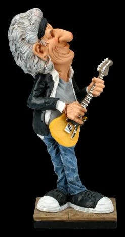 Funny Job Figur - Gitarrist Mit Gelber Gitarre -Charaktermodell Geschäft FS18392 Funny Job Figur Gitarrist mit gelber Gitarre 9 1280x1280
