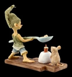 Pixie Kobold Figur - Popcorn über Kerze -Charaktermodell Geschäft FS20477 Pixie Kobold Figur Popcorn ueber Kerze 7 1280x1280