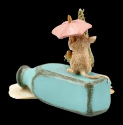 Pixie Kobold Figur - Zu Viel Milch Geklaut -Charaktermodell Geschäft FS20481 Pixie Kobold Figur Maus haelt Sonnenschirm 7 1280x1280