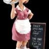 Funny Jobs Figur - Kellnerin Mit Tablett -Charaktermodell Geschäft FS20487 Funny Jobs Figur Kellnerin mit Tablett 1 1280x1280