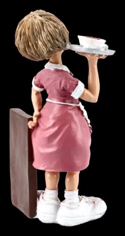 Funny Jobs Figur - Kellnerin Mit Tablett -Charaktermodell Geschäft FS20487 Funny Jobs Figur Kellnerin mit Tablett 7 1280x1280