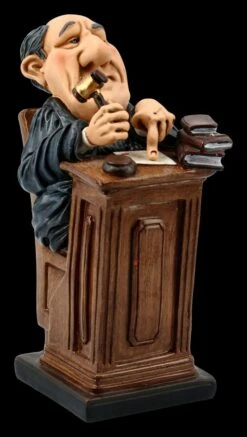 Funny Job Figur - Richter Mit Hammer -Charaktermodell Geschäft FS20811 Funny Job Figur Richter mit Hammer 5 1280x1280