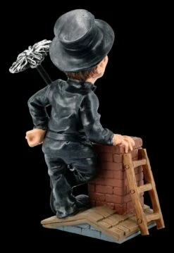 Funny Job Figur - Kaminkehrer Auf Dach -Charaktermodell Geschäft FS20813 Funny Job Figur Kaminkehrer auf Dach 7 1280x1280