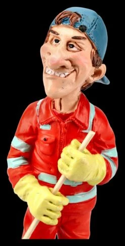Funny Job Figur - Straßenkehrer Mit Besen -Charaktermodell Geschäft FS21328 Funny Job Figur Strassenkehrer mit Besen 9T0ndwHJ07xX0g 1280x1280