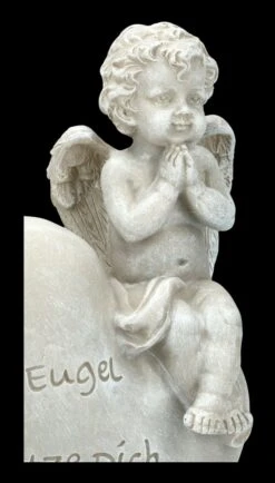 Gartenfigur - Engel Sitzt Auf Herz 14 Gartenfigur - Engel Sitzt Auf Herz -Charaktermodell Geschäft FS21748 Gartenfigur Engel sitzt auf Herz 1 2 1280x1280