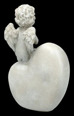 Gartenfigur - Engel Sitzt Auf Herz 13 Gartenfigur - Engel Sitzt Auf Herz -Charaktermodell Geschäft FS21748 Gartenfigur Engel sitzt auf Herz 7 1280x1280