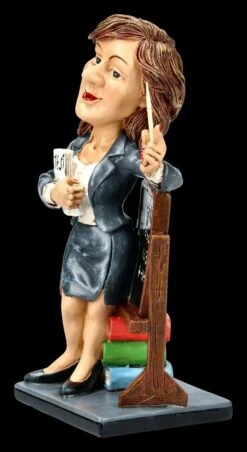 Funny Job Figur - Lehrerin Mit Test -Charaktermodell Geschäft FS21764 Funny Job Figur Lehrerin mit Test 3 1280x1280