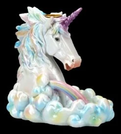 Backflow Räucherkegelhalter - Regenbogen Einhorn -Charaktermodell Geschäft FS21834 Backflow Raeucherkegelhalter Einhorn 7 1280x1280