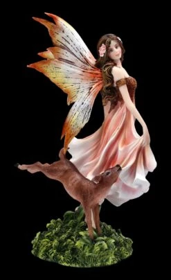 Elfen Figur - Tora Spielt Mit Rehkitz -Charaktermodell Geschäft FS22401 Elfen Figur Tora spielt Rehlitz 1 1280x1280