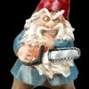 Gartenzwerg Figur - Wütender Zwerg Mit Kettensäge -Charaktermodell Geschäft FS25604 Gartenzwerg Figur W tender Zwerg mit Kettens ge 1 1280x1280