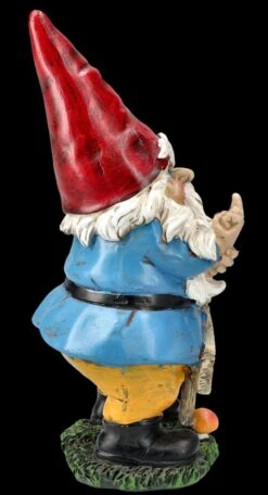 Gartenzwerg Figur Mit Schild Zeigt Mittelfinger -Charaktermodell Geschäft FS25605 Gartenzwerg Figur mit Schild 8 1280x1280