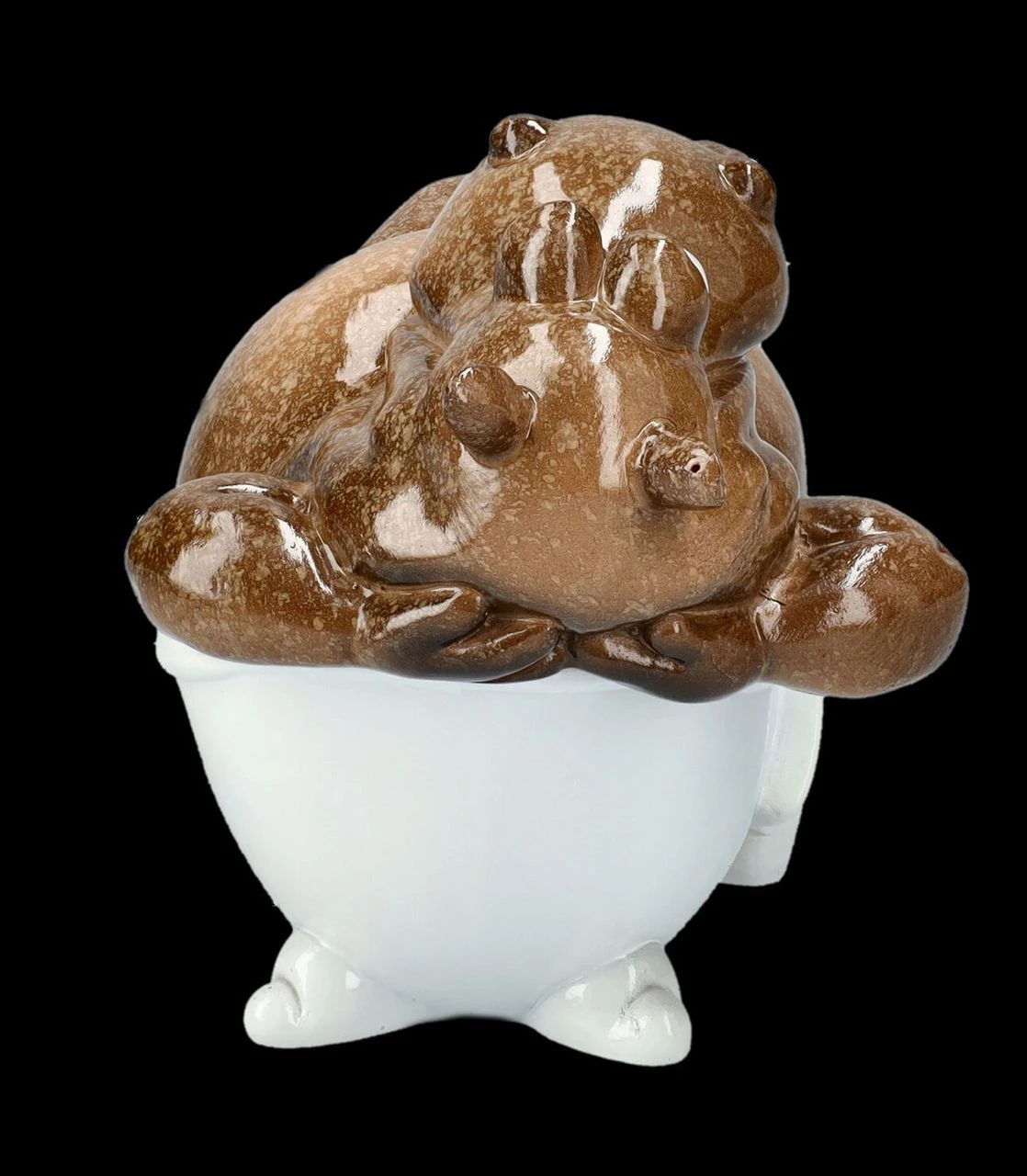 Lustige Nilpferd Figur In Badewanne 7 Lustige Nilpferd Figur In Badewanne – Bild 5