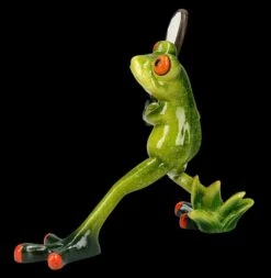 Lustige Frosch Figur - Tennis Ass -Charaktermodell Geschäft FS25937 Lustige Frosch Figur Tennis Ass 4 1280x1280
