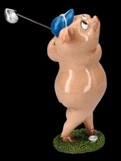 Lustige Schweine Figur Beim Golfen -Charaktermodell Geschäft FS25948 Lustige Schweine Figur beim Golfen 8 1280x1280