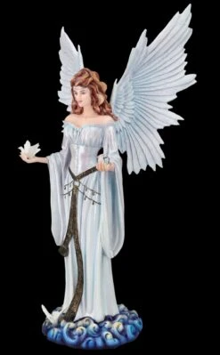 Engelfigur Mit Tauben - Himmelsfrieden -Charaktermodell Geschäft FS26141 Engelfigur mit Tauben Himmelsfrieden 2 1280x1280