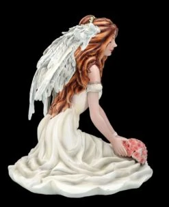 Engelfigur - Schutzengel Calien Mit Rosen -Charaktermodell Geschäft FS26375 Engelfigur Schutzengel Calien mit Rosen 8 1280x1280
